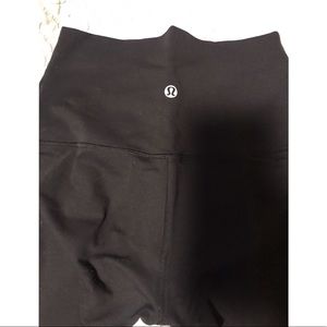 Lululemon high waisted wunder under crop size 4